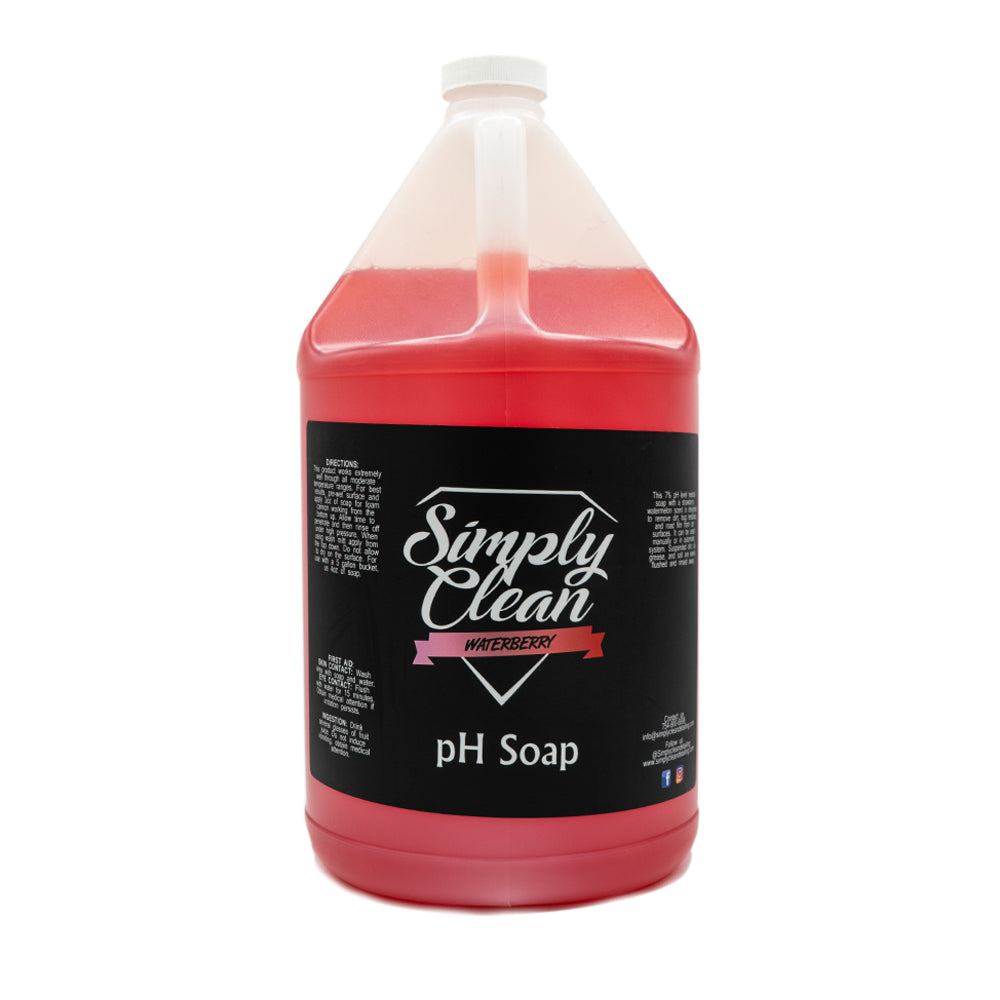 Simply Clean Ph Soap WaterBerry 1 Gallon bottle Image