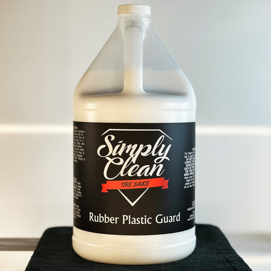 Simply Clean Tire Sauce One Gallon Bottle Image.