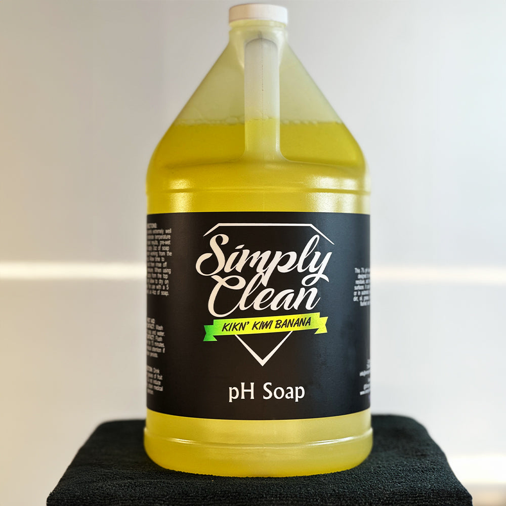 Simply Clean Kikn Kiwi Banana PH Soap 1 Gallon Bottle 