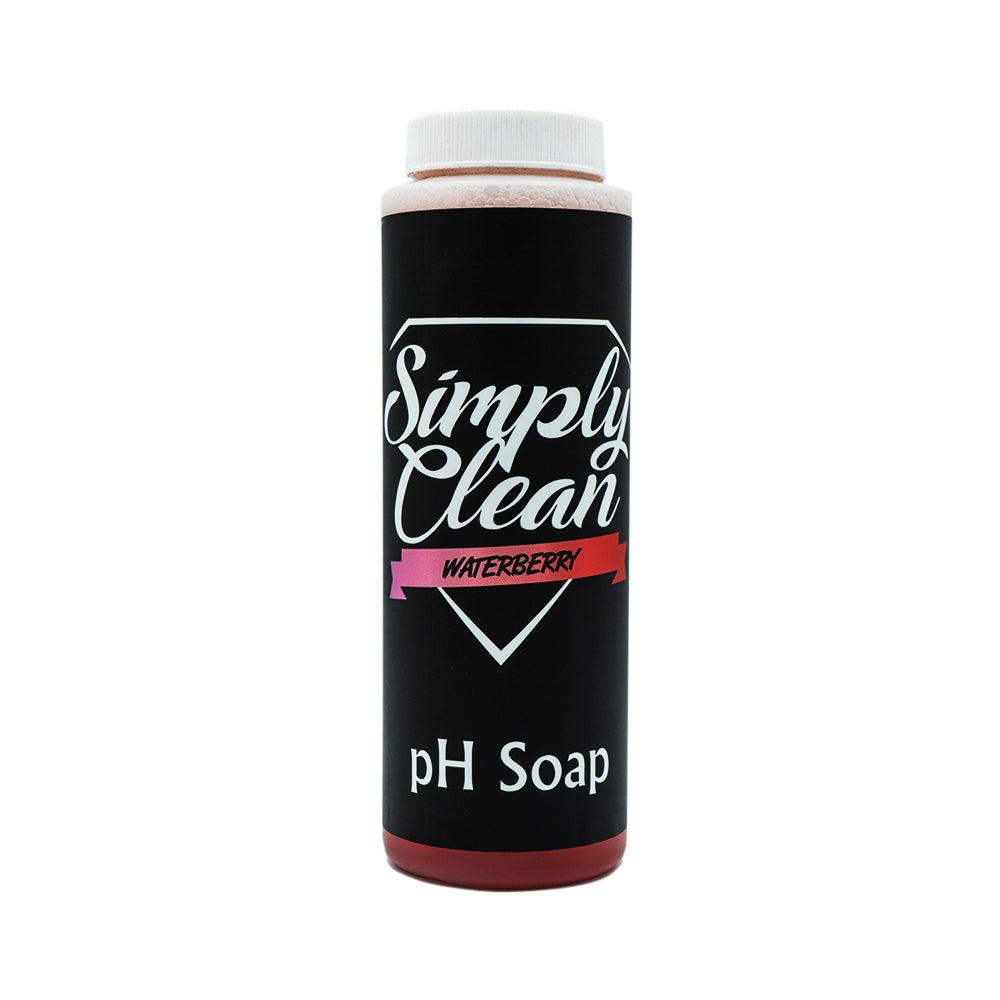 Simply Clean Ph Soap WaterBerry 10 oz bottle Image.