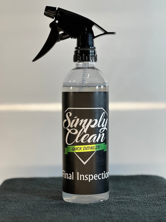 Simply Clean Quick Detailer 16oz Bottle image.