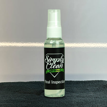 Simply Clean Quick Detailer Two oz Bottle image.